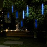 vidaXL Guirlandes lumineuses 8 Pièces 30 cm 192 LED bleu