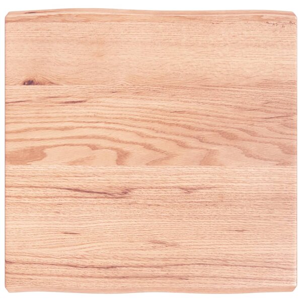 vidaXL Dessus de table bois massif traité bordure assortie