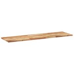 vidaXL Dessus de table rectangulaire 120x40x2 cm bois massif d'acacia