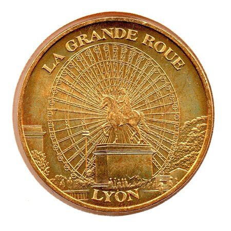 Mini médaille Monnaie de Paris 2008 - La Grande Roue