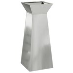 vidaXL Support de plante Acier galvanisé 40 x 40 x 101 cm Durable