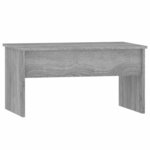 vidaXL Table basse Sonoma gris 80x50 5x41 5 cm Bois d'ingénierie