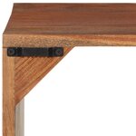vidaXL Étagère murale 40x30x40 cm Bois d'acacia solide