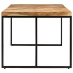 vidaXL Table à dîner 180x90x76 cm Bois massif d'acacia et de manguier