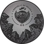 Pièce de monnaie en Argent 20 Dollars g 155.5 (5 oz) Millésime 2022 Hunters by Night PYTHON