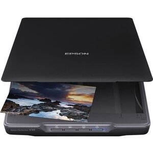 Scanner à plat Epson Perfection V39II A4 - Noir - 4800 ppp - USB 2.0