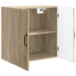 vidaXL Armoire Murale Chêne Sonoma 59 x 31 x 60 cm Bois d'ingénierie