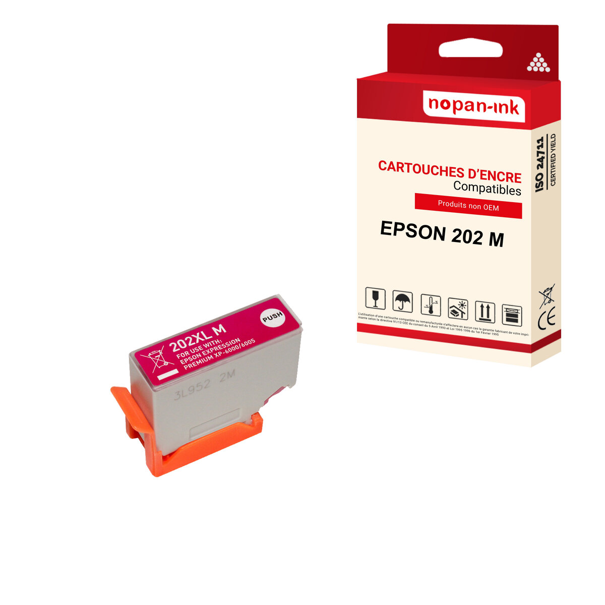 Cartouches d'encre Epson 202 XL compatibles avec Epson Expression