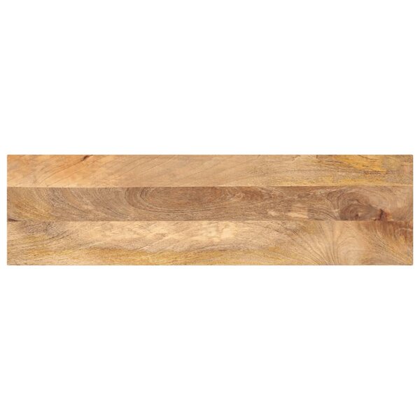 vidaXL Dessus de table 120x20x2 5cm rectangulaire bois massif manguier