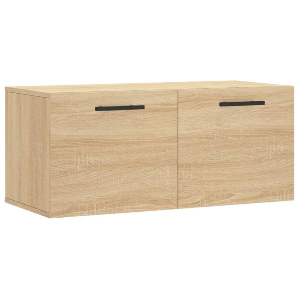 vidaXL Armoire murale chêne sonoma 80x36 5x35 cm bois d'ingénierie