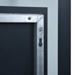 vidaXL Miroir à LED pour salle de bains et capteur tactile 60x80 cm