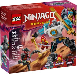 LEGO NINJAGO - Super Armure Robot de Zane - Set de Construction 71827 pour Enfants