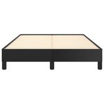 vidaXL Cadre de lit sans matelas noir 120x190 cm similicuir