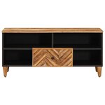 vidaXL Armoires de rangement avec tiroir Marron 100 x 33 5 x 46 cm