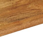 vidaXL Dessus de table 110x40x2 5cm rectangulaire bois massif manguier