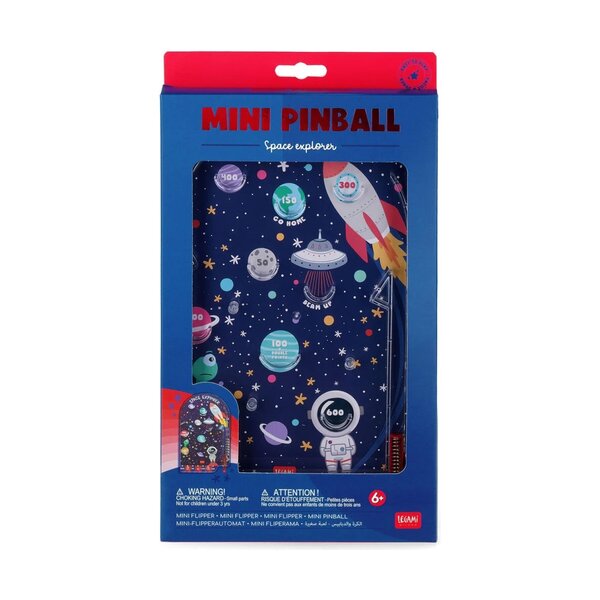 Legami PBB0004 - Flipper Portable Space - Mini Pinball