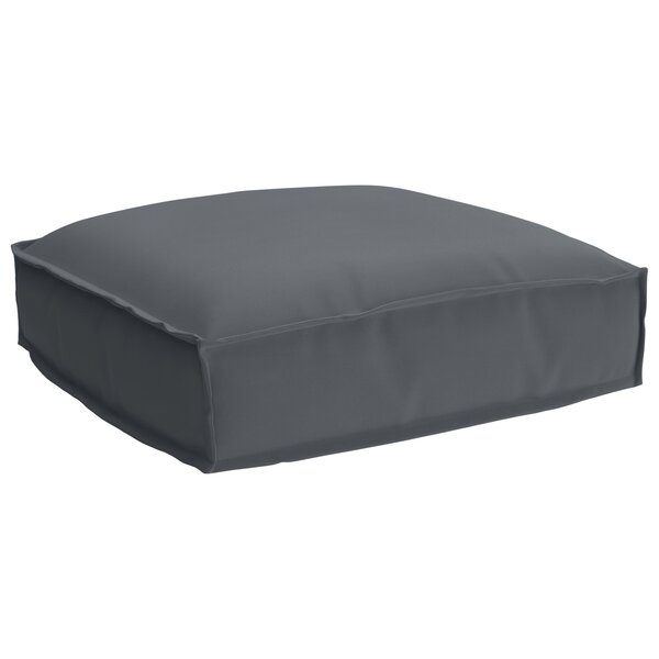 vidaXL Coussin de palette pour siège gris anthracite 50x50x12 cm en tissu Oxford.