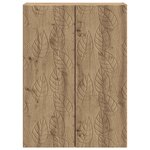 vidaXL Armoire Murale Chêne artisanal 66 x 34 5 x 90 cm
