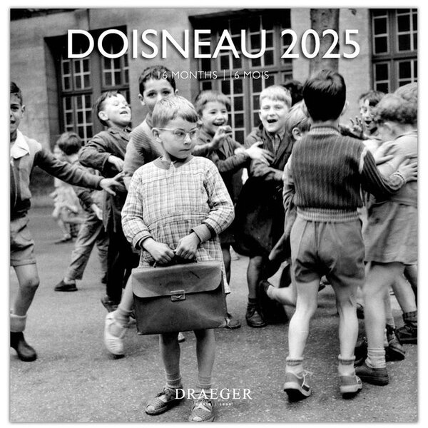 Grand Calendrier Mural 29x29 Cm - 2025 - Robert Doisneau - Draeger paris