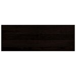 vidaXL Marches d'escalier 2 Pièces marron foncé 70x30x2 cm chêne massif