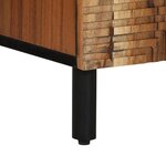 vidaXL Buffet 60x33x75 cm Bois d'acacia massif