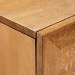 vidaXL Haut Armoire avec étagère Marron clair 40 x 33 x 110 cm