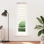 vidaXL Store zèbre beige marbré largeur du tissu 50 9 cm polyester