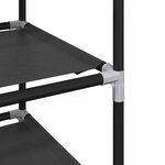 vidaXL Étagère à chaussures 10 niveaux 33x33x174 cm tissu non-tissé
