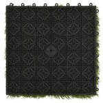 vidaXL Carreaux de gazon artificiel 22 Pièces Vert 30x30 cm