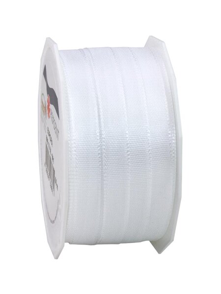 Ruban tissé - europa 50-m-rouleau 10 mm blanc