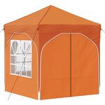 vidaXL Tente de fête pop-up 192 x 192 x 245 cm Orange