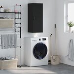 vidaXL Armoire murale noir 34 5x34x90 cm