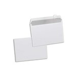 Boîte de 500 enveloppes blanches c5 162x229 80 g/m² bande de protection gpv