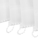 vidaXL Store vertical 150 x 250 cm Tissu Blanc