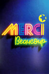 Carte FLUO Texte NÉON MERCI Beaucoup Remerciements avec Enveloppe 12x17,5cm