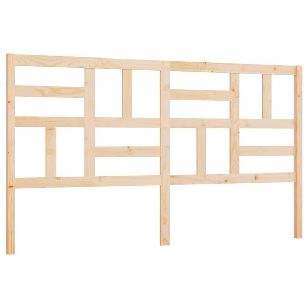 vidaXL Tête de lit 186x4x104 cm Bois massif de pin