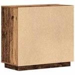 vidaXL Buffet Bois ancien 80 x 34 x 75 cm Bois d'ingénierie