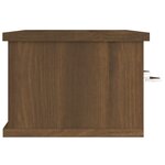 vidaXL Armoire murale Chêne marron 88x26x18 5 cm Bois d'ingénierie