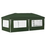 vidaXL Tente de fête pop-up 575 x 289 x 245 cm Vert