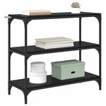 vidaXL Bibliothèque Chêne noir 80 x 33 x 70 5 cm