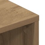 vidaXL Meuble TV chêne artisanal 100x40x40 cm bois d'ingénierie