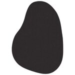 vidaXL Tapis HUARTE Noir 120 x 170 cm Polyester