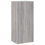 vidaXL Armoires murales TV 5 Pièces sonoma gris bois d'ingénierie