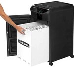 Destructeur de documents automax 350c particules 4x38mm 70 litres fellowes