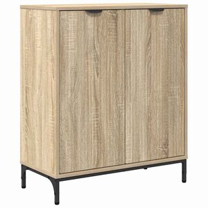 vidaXL Buffet Chêne sonoma 69 5 x 33 x 82 cm Bois d'ingénierie