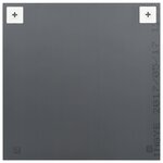 vidaXL Miroirs muraux 2 Pièces 40x40 cm Carré Verre