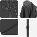 vidaXL Parasol de jardin 270 x 270 cm Polyester Rectangulaire
