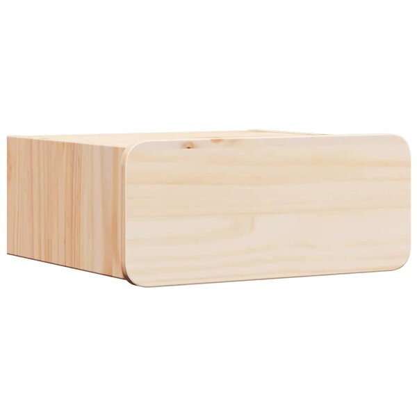 vidaXL Table de chevet Marron 39 x 34 x 16 5 cm Bois massif en pin