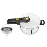 TEFAL YY4127FA Autocuiseur Cocotte-minute® SECURE 5 NEO Tous feux dont induction - capacité 8L + mixeur plongeant Moulinex