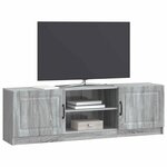 vidaXL Meuble TV Sonoma gris 150 x 31 x 47 cm Bois d'ingénierie